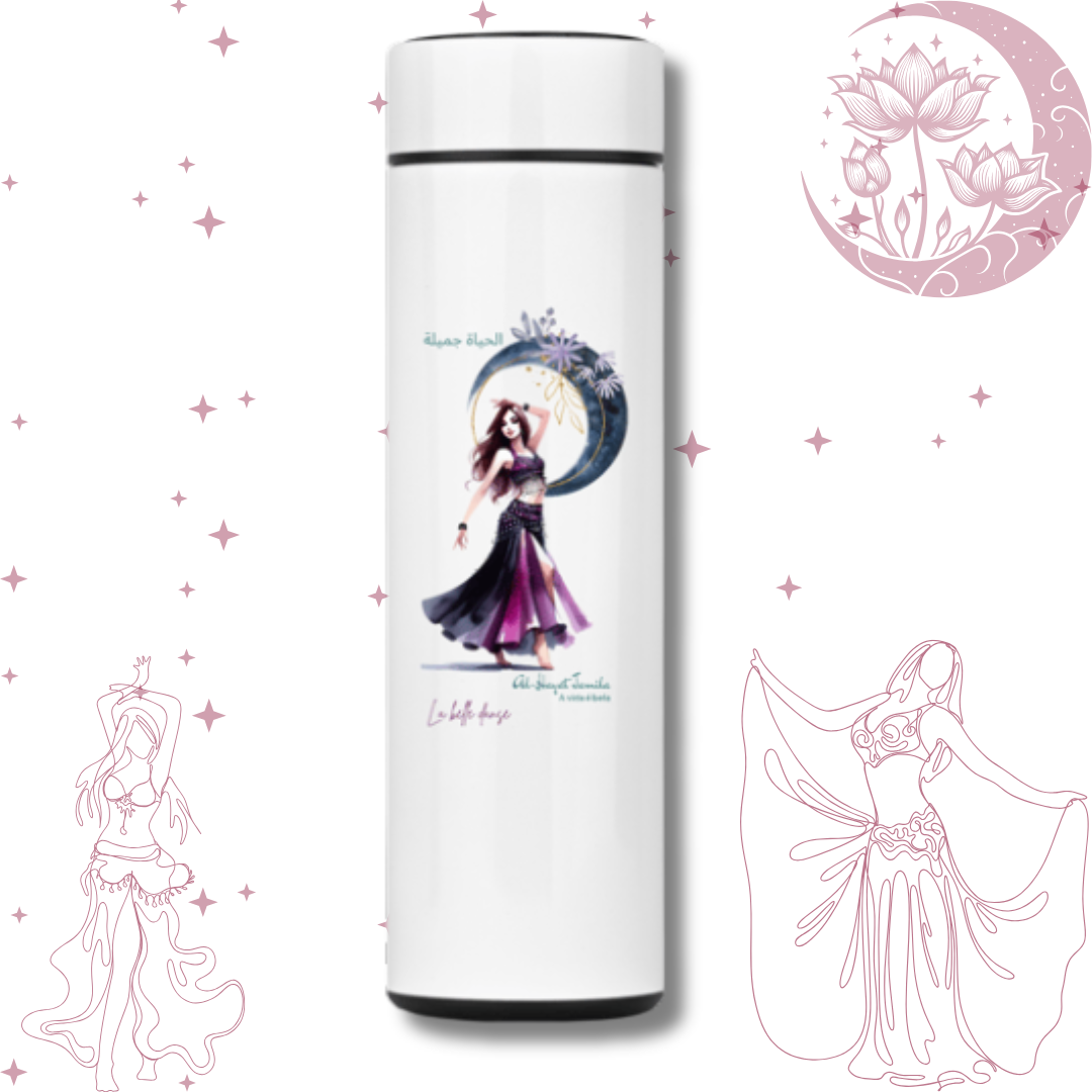 Nome do produto: Dança do ventre - Garrafa térmica  - Bru Drielen