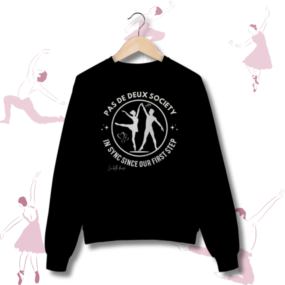 Ballet - Moletom - Pas de Deux Society 
