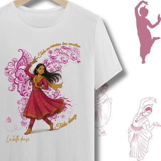 Dança Indiana  - T-shirt  - Priyanka Dhingra 