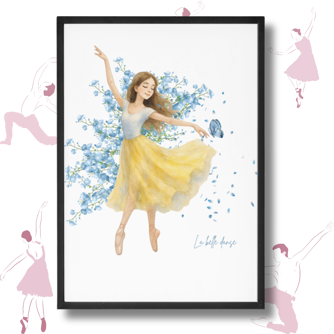 Nome do produto: Ballet - Pôster - Mari 