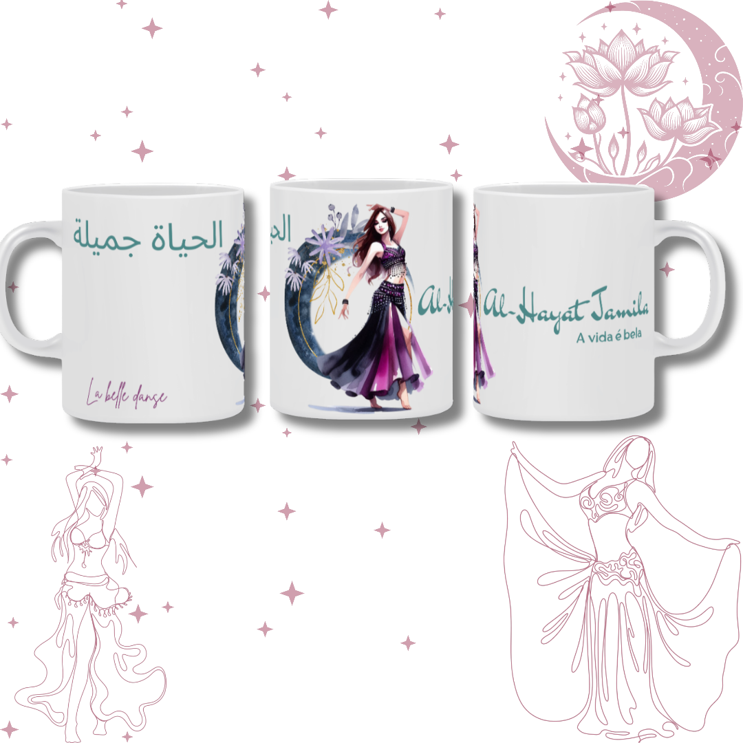 Nome do produto: Dança do ventre - Caneca  - Bru Drielen 