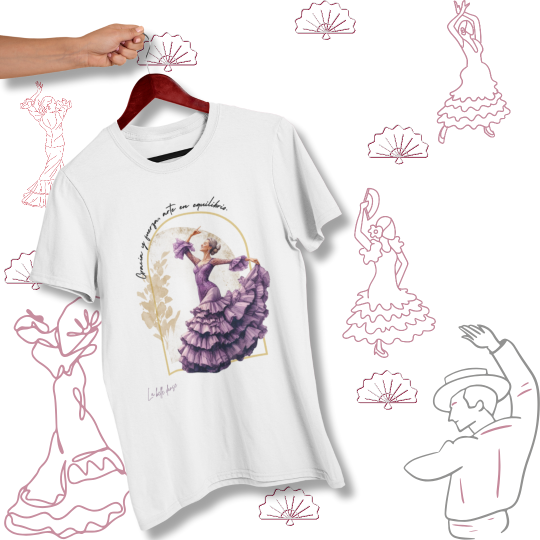 Nome do produto: Dança Flamenca - T-shirt  - Rosmary 