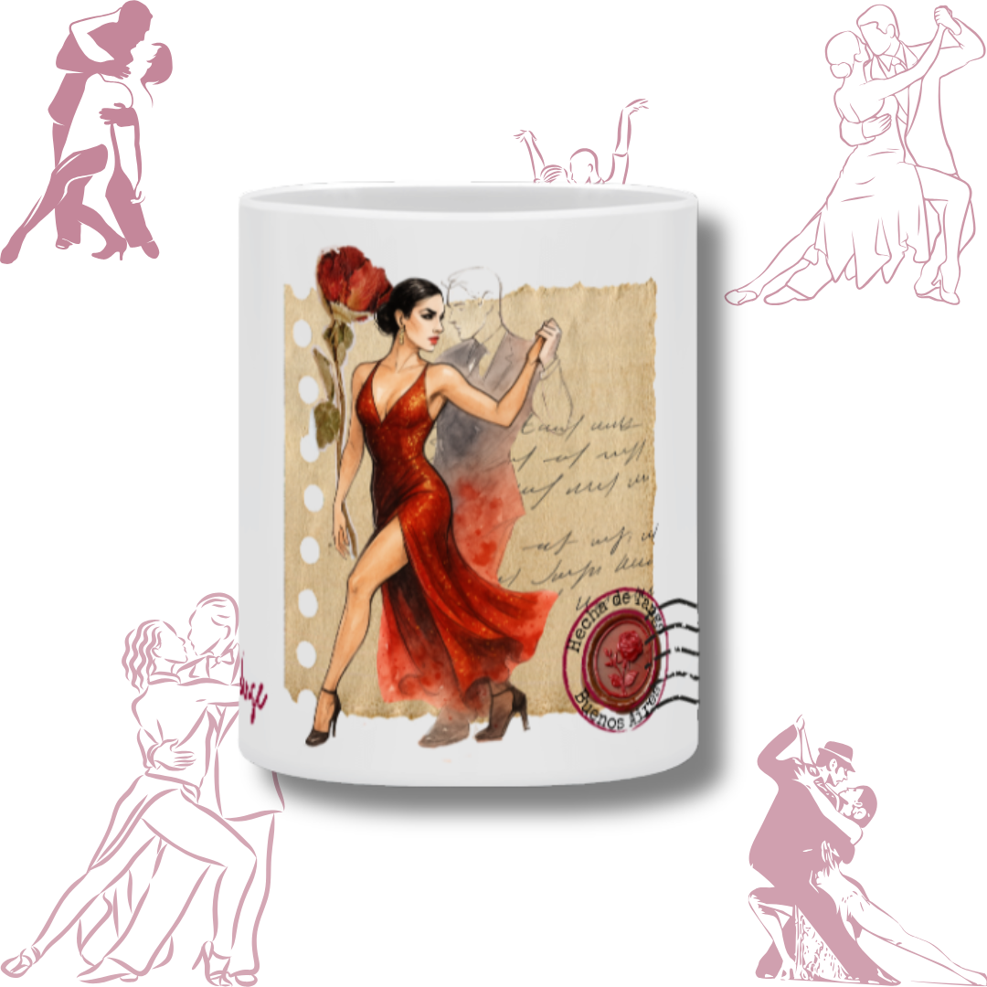 Nome do produto: Tango - Caneca  - Bianca Lorenzetti 