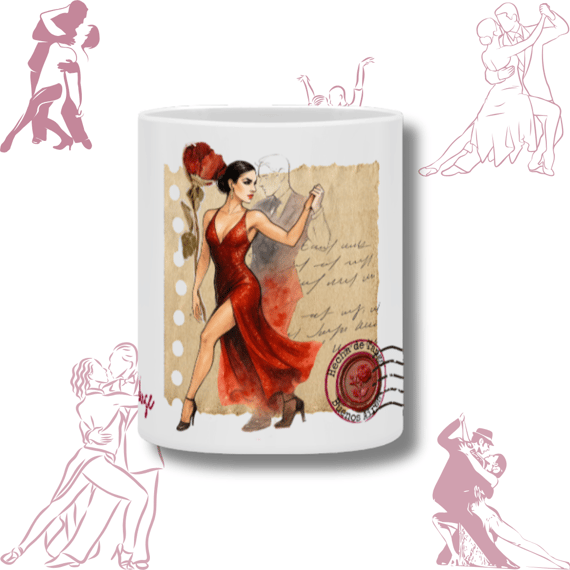 Tango - Caneca  - Bianca Lorenzetti 