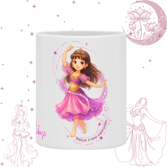 Dança do ventre  - Caneca - Maria Carolina 