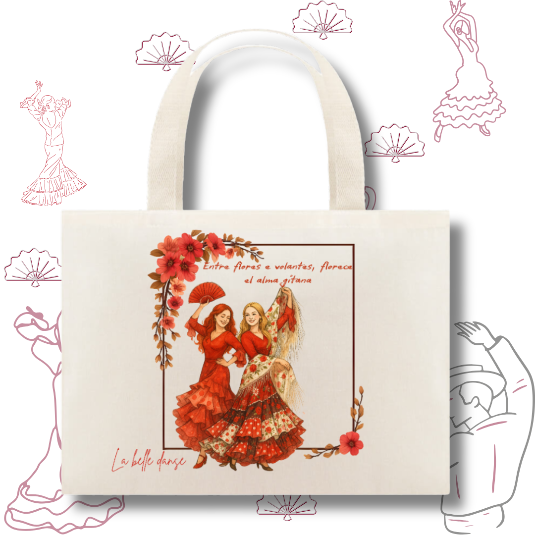 Nome do produto: Dança Flamenca - Eco bag - Pati Fontoura e Lalita Nunes 