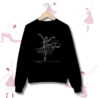 Nome do produto Ballet - Moletom - Laura