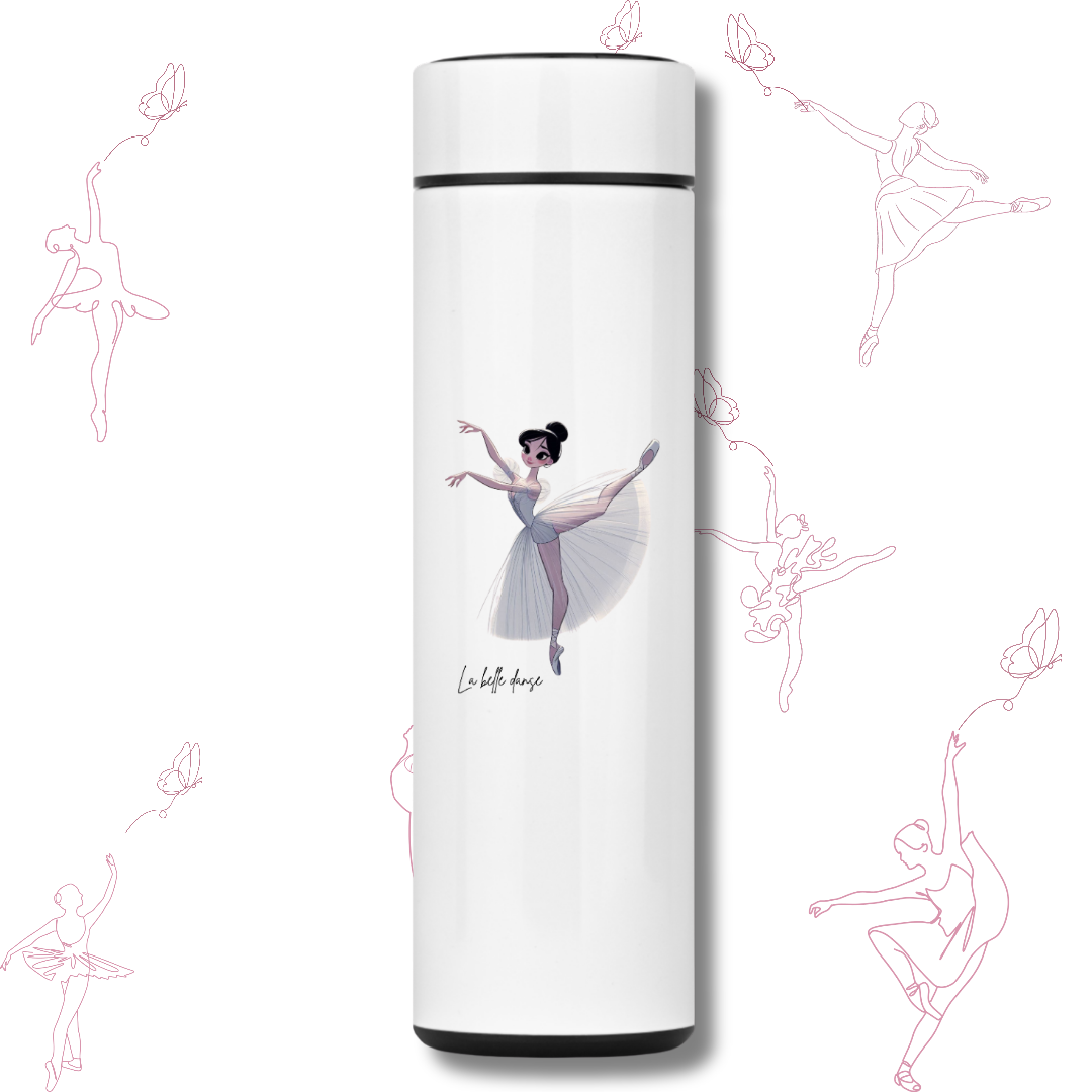 Nome do produto: Ballet - Garrafa térmica  - Carol Cabral 