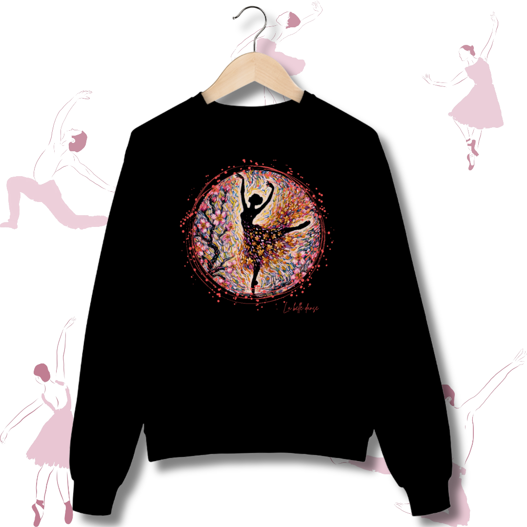 Nome do produto: Ballet - Moletom - Bailado das amendoeiras 