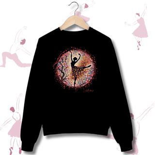 Ballet - Moletom - Bailado das amendoeiras 