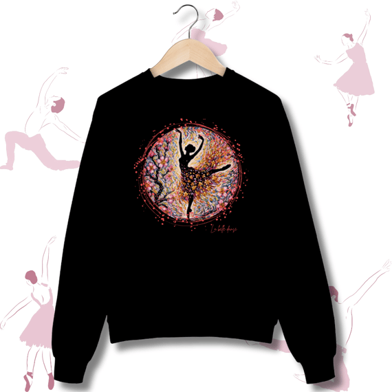 Ballet - Moletom - Bailado das amendoeiras 