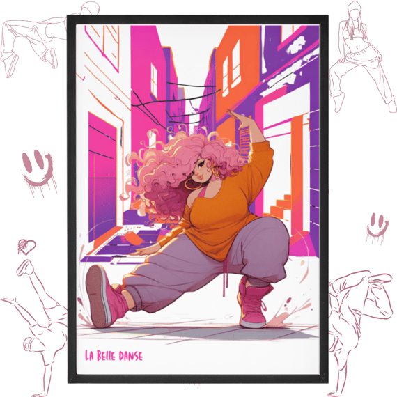 Hip Hop - Pôster - Jéssy 