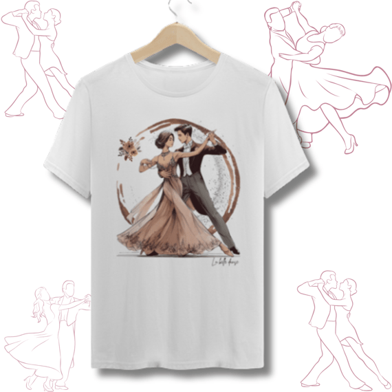 Valsa - T-shirt  - Ana e Antônio 