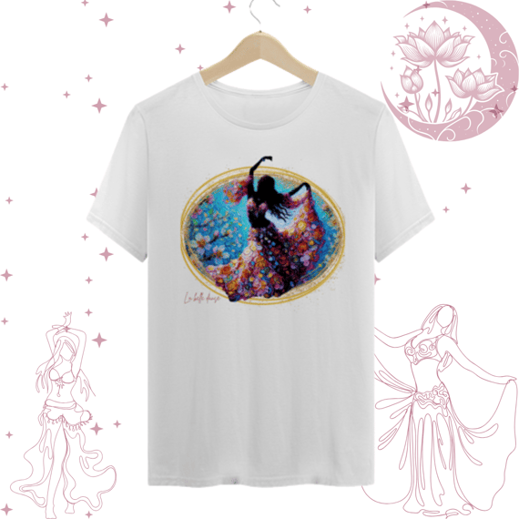 Dança do ventre - T-shirt - Encanto das amendoeiras 