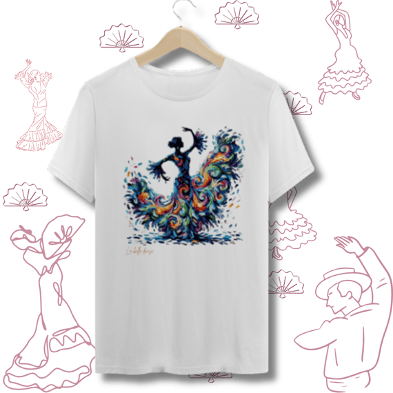 Dança Flamenca - T-shirt  - Alma Flamenca 