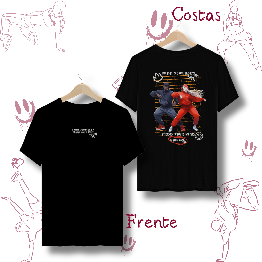 Nome do produto: Hip Hop - T-shirt - Mariana Rodrigues 