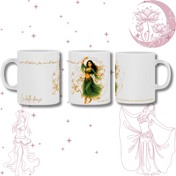 Dança do ventre  - Caneca  - Giu Senna 
