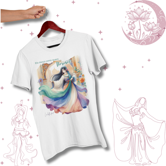 Dança do ventre - T-shirt  - Bella Baladí