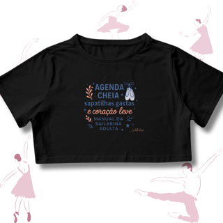 Nome do produto Cropped - Manual da bailarina adulta