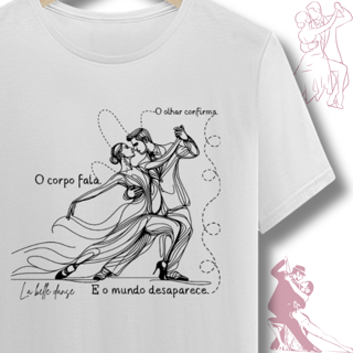 Nome do produto Tango - T-shirt - Sentidos