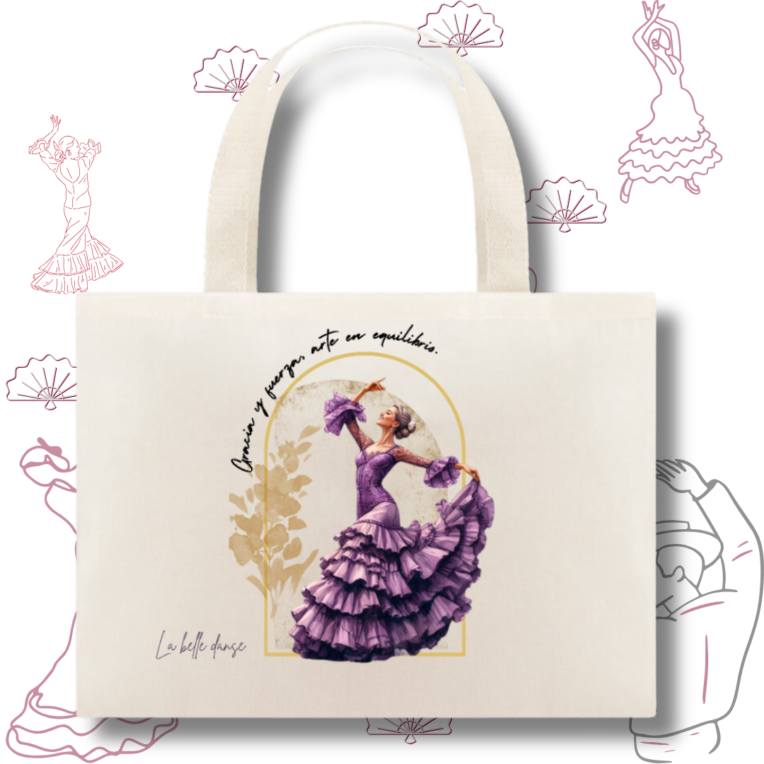 Nome do produto: Dança Flamenca - Eco bag - Rosmary 