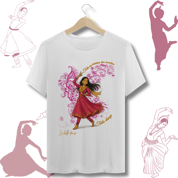 Dança Indiana  - T-shirt  - Priyanka Dhingra 
