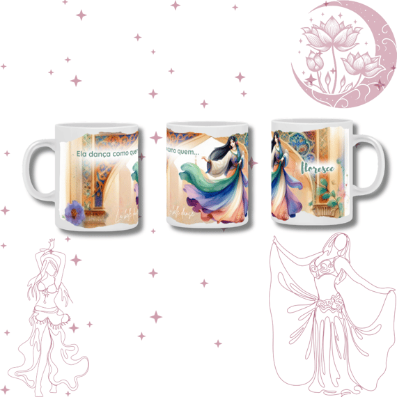 Dança do ventre - Caneca - Bella Baladí 