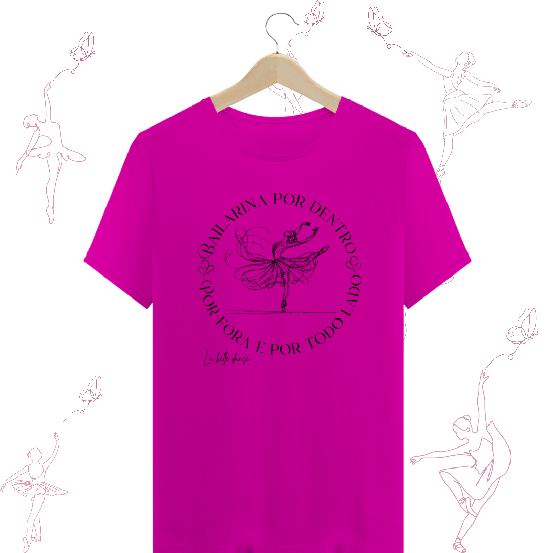 Nome do produto: Bailarina por todo lado - T-shirt 