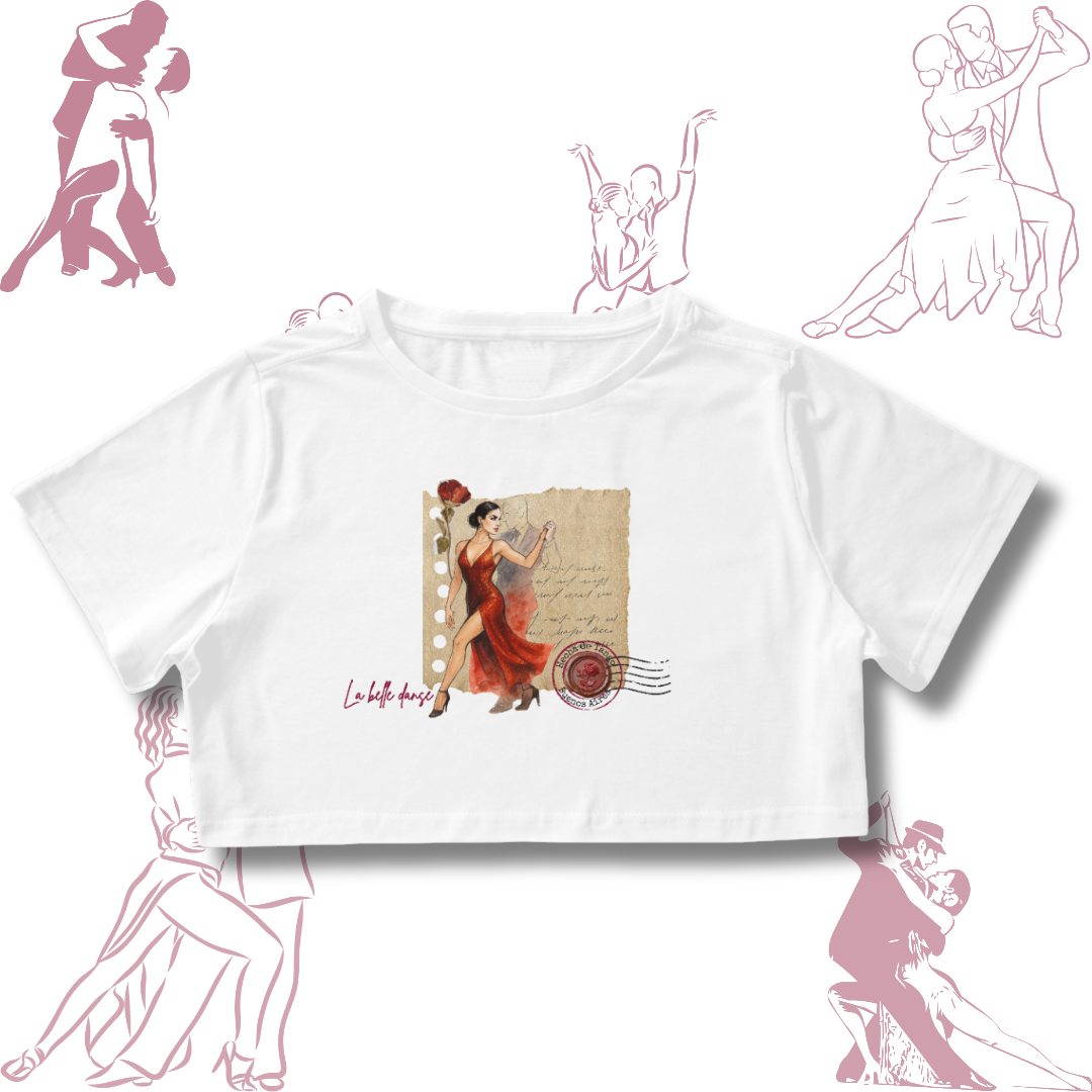 Nome do produto: Tango - Cropped  - Bianca Lorenzetti 