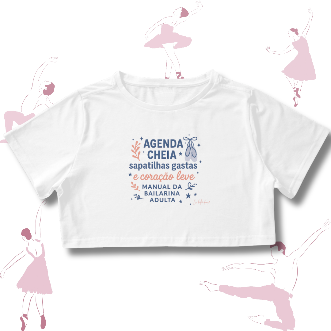 Nome do produto: Cropped - Manual da bailarina adulta