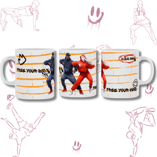 Nome do produto Hip Hop - Caneca - Mariana Rodrigues 