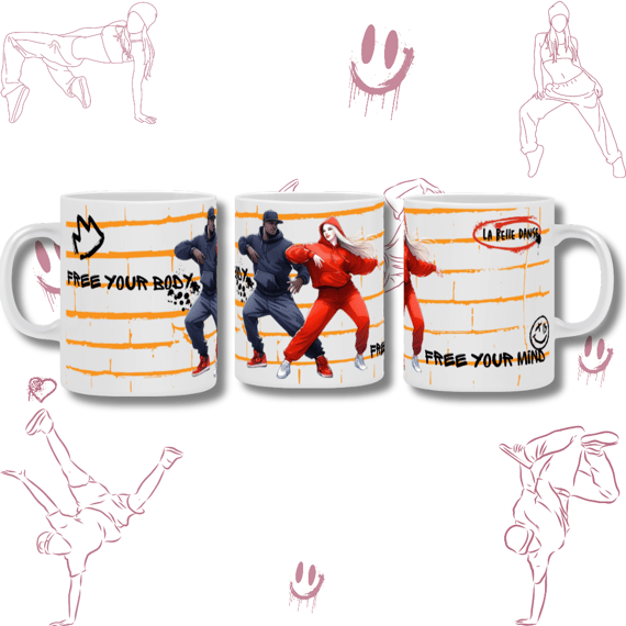 Hip Hop - Caneca - Mariana Rodrigues 
