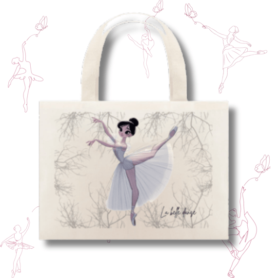 Ballet- Eco bag - Carol Cabral 