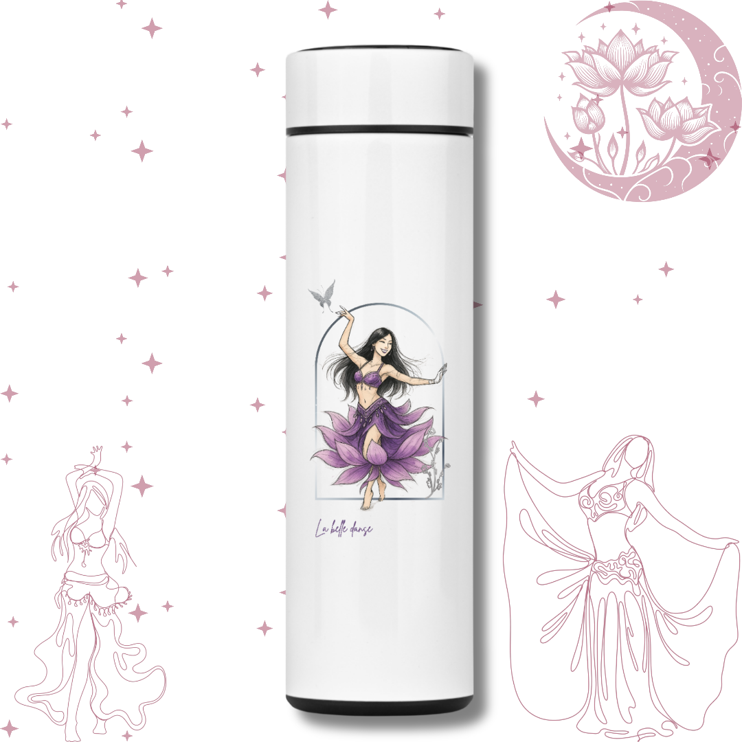 Nome do produto: Dança do ventre - Garrafa térmica - Júlia Riva