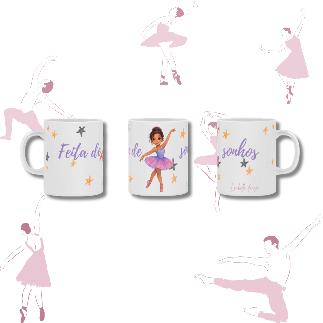 Nome do produto: Ballet - Caneca - Louise