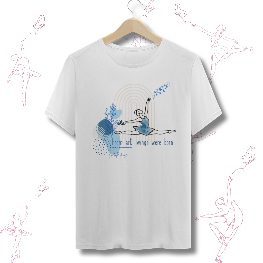 Nome do produto: Ballet - T-shirt - Hérika Crosara