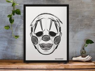 Poster Shawn Crahan - Slipknot