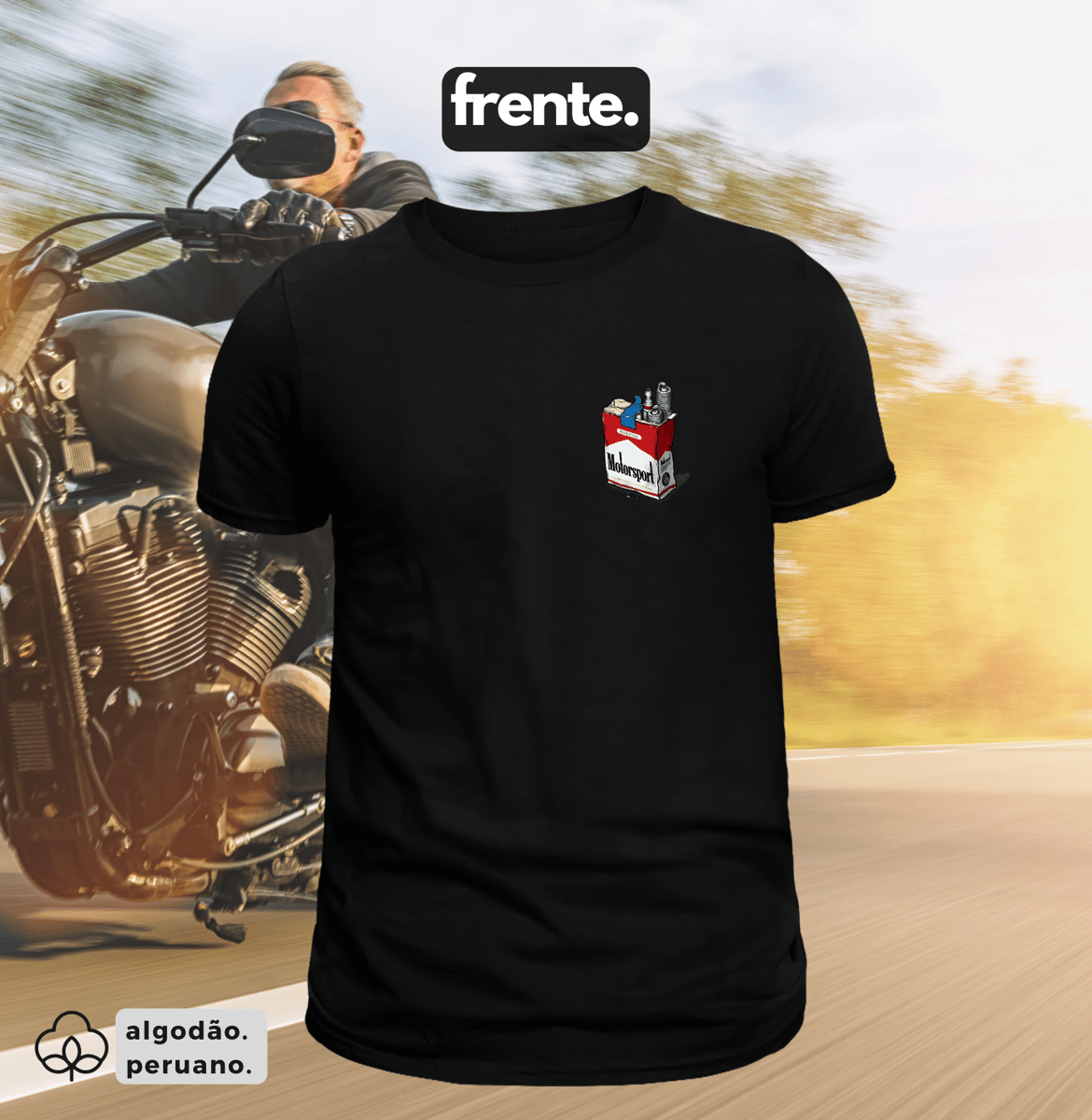 Nome do produto: CAMISETA PIMA - MOTORSPORT