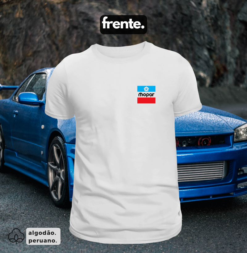 Nome do produto: CAMISETA PIMA - DODGE MOPAR