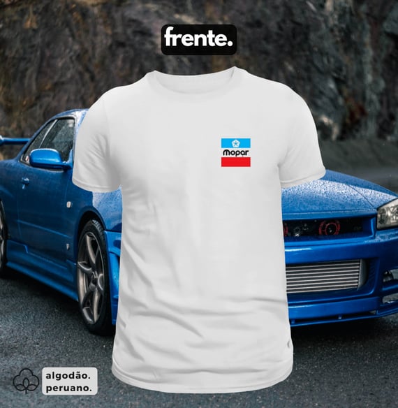 CAMISETA PIMA - DODGE MOPAR