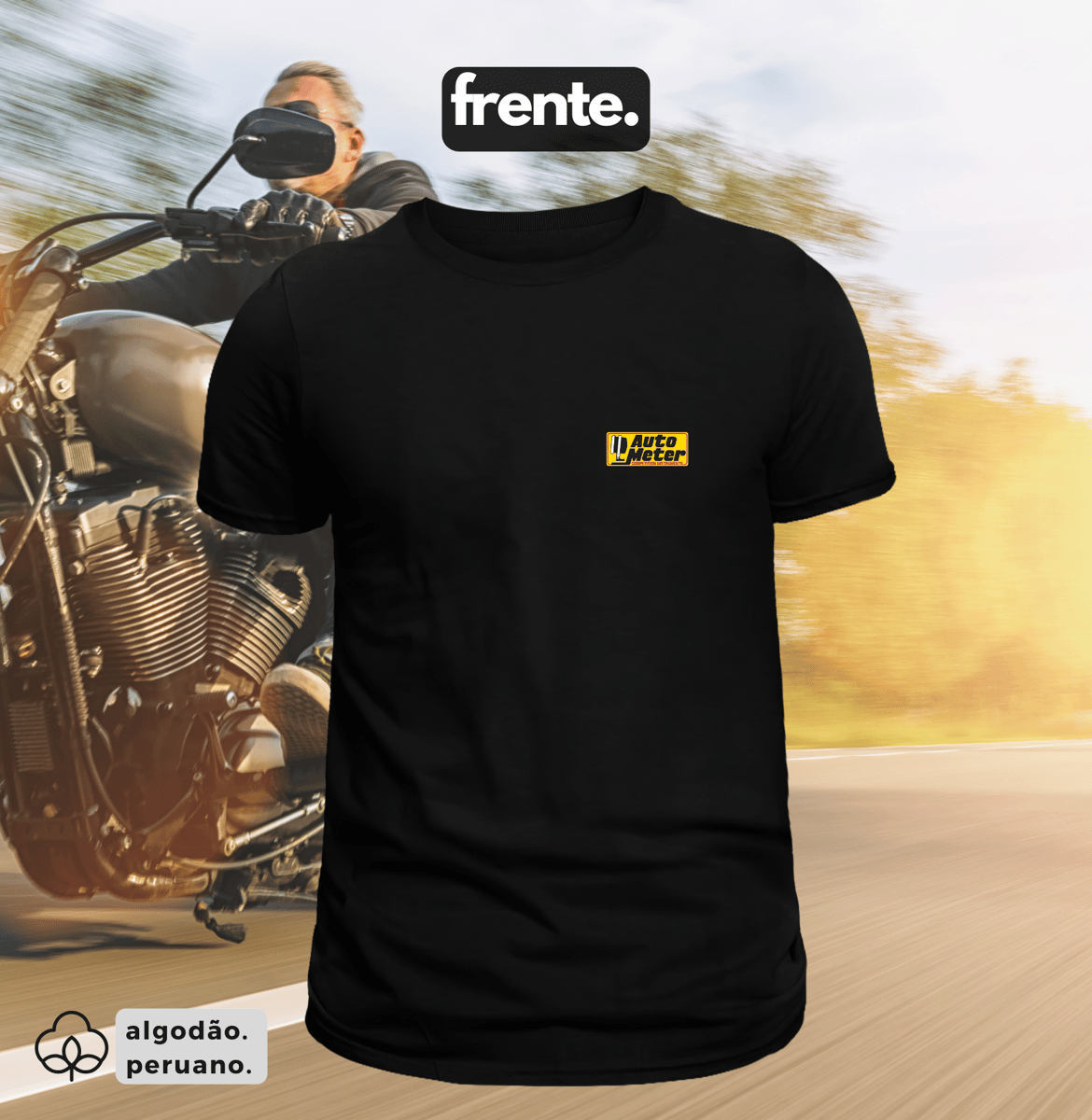 Nome do produto: CAMISETA PIMA - AUTOMETER
