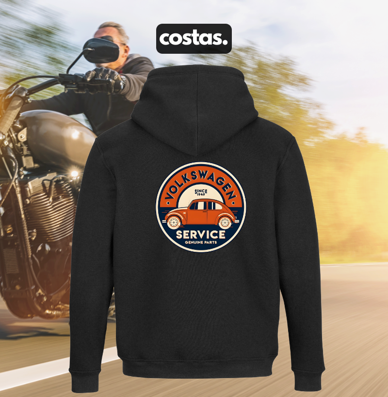 Nome do produto: MOLETOM ZÍPER - VOLKS