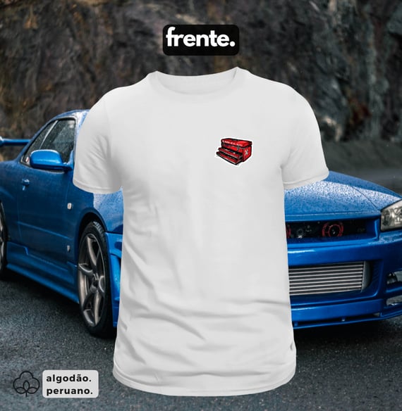 CAMISETA PIMA - FUSCA