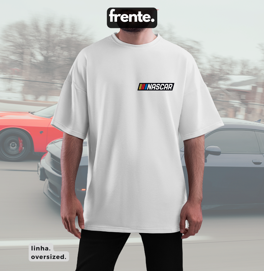 Nome do produto: CAMISETA OVERSIZED - NASCAR