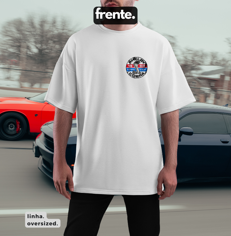 Nome do produto: CAMISETA OVERSIZED - SHELBY COBRA