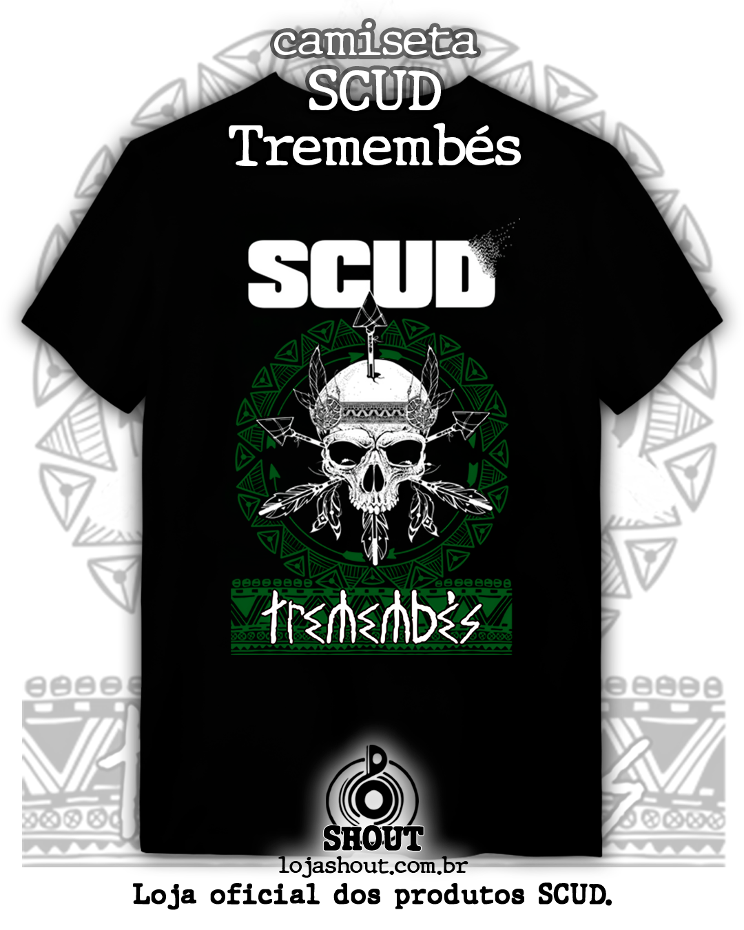 Nome do produto: Camiseta SCUD - Tremembés - mod. 01