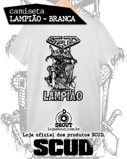 Camiseta SCUD Lampião - branca
