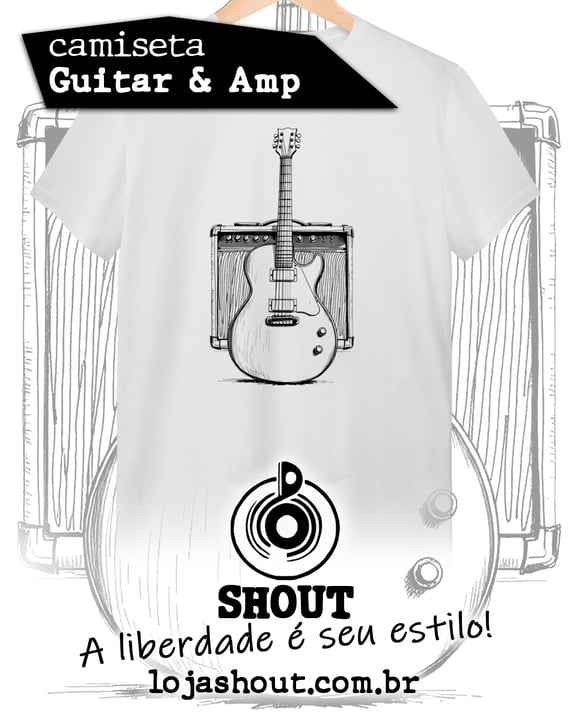 Camiseta GUITAR & AMP