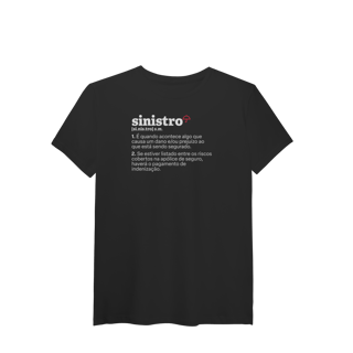 Nome do produto Sinistro - Explicando o Segurês (T-Shirt Algodão Pima)