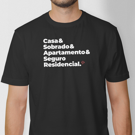 Seguro Residencial - Casa, Sobrado e Apartamento (T-Shirt Prime)